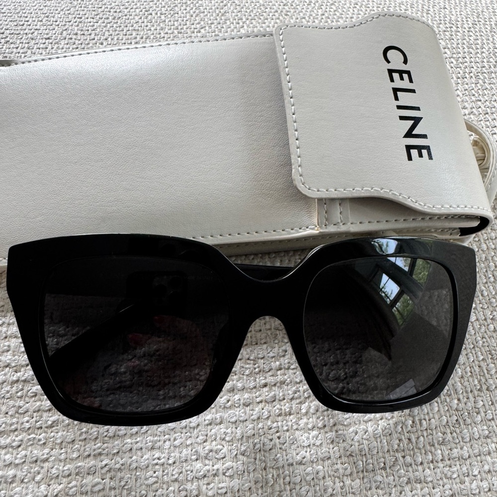 CELINE MONOCHROMS 03 SUNGLASSES IN ACETATE